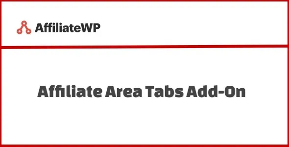 Affiliate Area Tabs Add-On