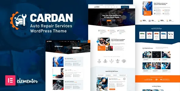 Cardan 1.2 – Auto Repair WordPress Theme