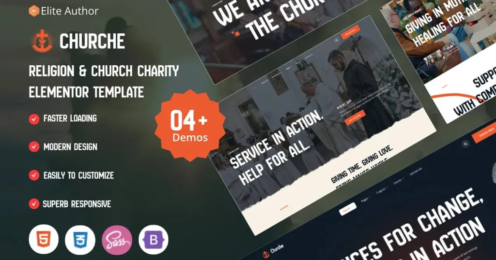 Churche – Religion & Church WordPress Theme