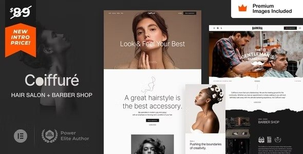 Coiffure 6.5 – Hair Salon & Barber WordPress Theme