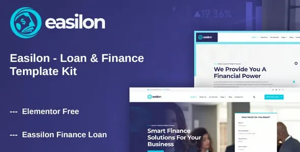 Easilon – Loan & Finance WordPress Theme