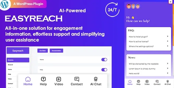 EasyReach - OpenAI Powered AI Chatbot