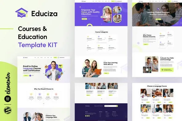 Educiza – Courses & Education WordPress Theme