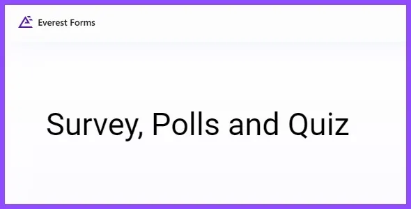 Everest Forms Survey