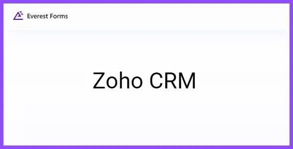 Everest Forms Zoho CRM