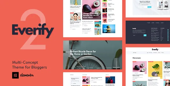 Everify – Multi-Concept WordPress Theme for Bloggers
