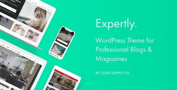 Expertly 1.8.7 – WordPress Blog & Magazine Theme for Professionals