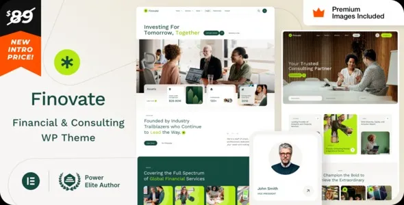 Finovate - Financial Advisors & Business Consulting WordPress Theme