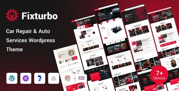 Fixturbo – Car Service & Auto Repair Elementor WordPress Theme MultiPurpose