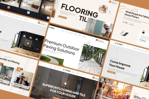 Florem – Tiling & Flooring WordPress Theme