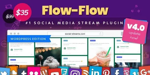 Flow-Flow – WordPress Social Stream Plugin