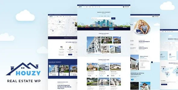 Houzy - Real Estate WordPres