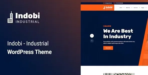 Indobi – Industrial WordPress Theme