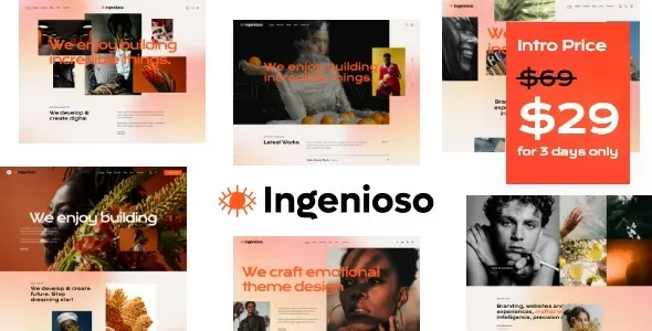 Ingenioso – Creative WordPress Theme