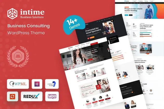 Intime - Business Consulting WordPress Theme