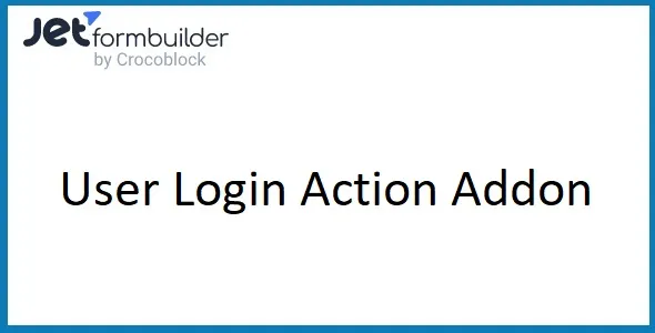 JetFormBuilder User Login Action addon