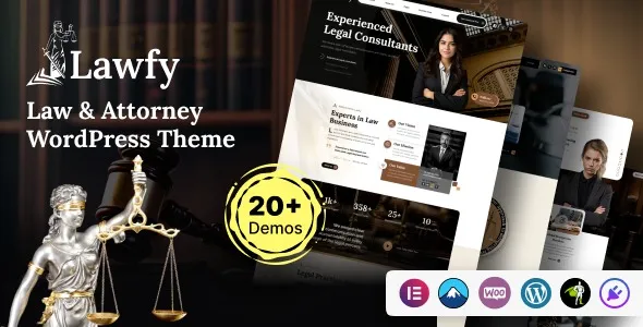 Lawfy - Law & Attorney WordPress Theme