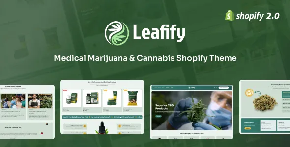 Leafify - Shopify Medical Store