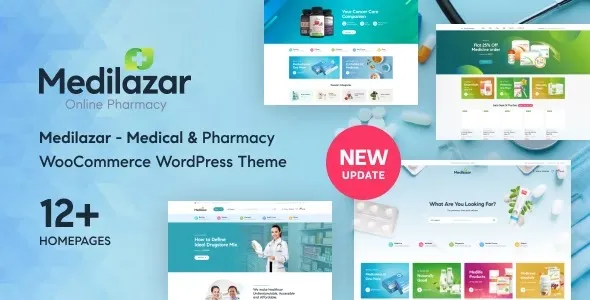 Medilazar 1.2.8 – Pharmacy Medical WooCommerce WordPress Theme