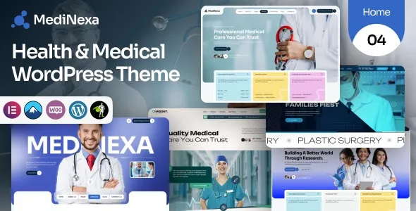 Medinexa – Health & Medical WordPress Theme