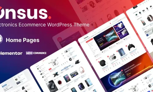 Onsus 1.0.4 – Electronics E-commerce WordPress Theme