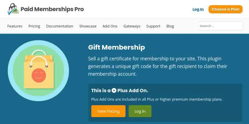 Paid Memberships Pro Gift|Paid Memberships Pro Gift Levels