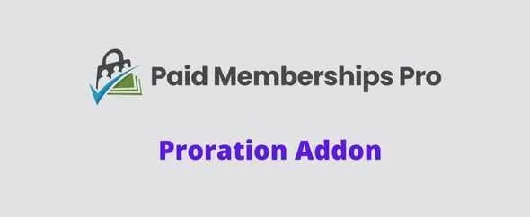 Paid Memberships Pro Proration Add On|Paid Memberships Pro Proration Add On
