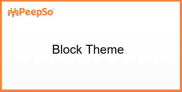 PeepSo Block Theme