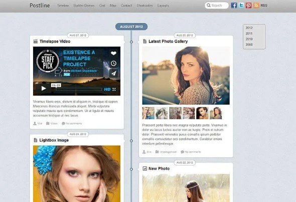 Postline - Themify Theme