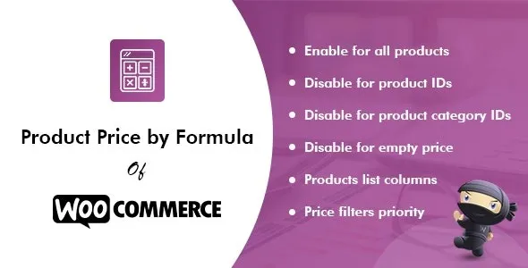 Product Price by Formula for WooCommerce 2.4.4