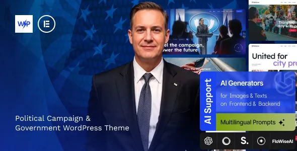 Reform - Political Campaign & Government WordPress Theme