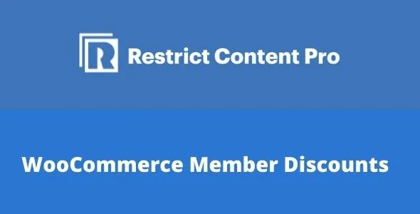 Restrict Content Pro WooCommerce Member Discounts|Restrict Content Pro WooCommerce Member Discounts