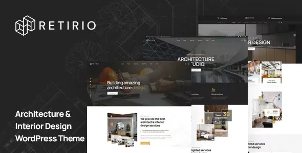 Retirio – Architecture and Interior WordPress Theme|BWD Offcanvas Slide Magic Addon For Elementor