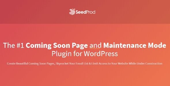 SeedProd Coming Soon Pro