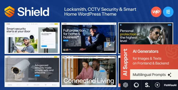 Shield – CCTV Security & Smart Home WordPress Theme