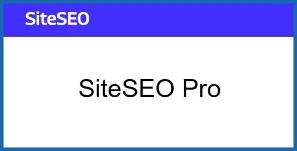 SiteSEO Pro