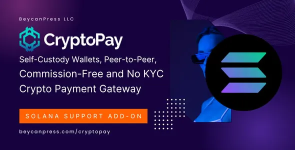 Solana crypto payments support for CryptoPay