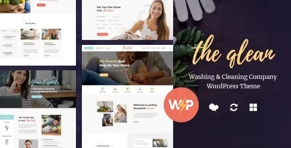 The Qlean – Cleaning Company WordPress Theme