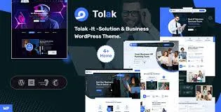 Tolak – It Solution & Business WordPress Theme