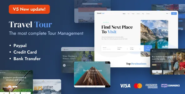 Travel Tour - Travel Booking WordPress|Travel Tour Booking – WordPress Theme