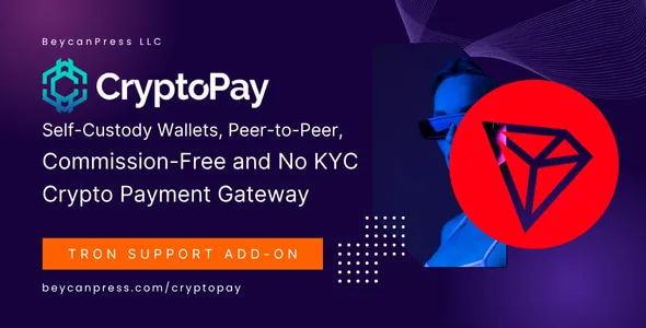 Tron crypto payments support for CryptoPay
