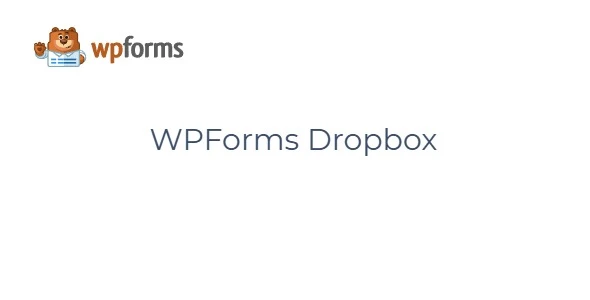 WPForms – Dropbox