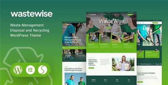 Wastewise - Waste Management Disposal and Recycling WordPress Theme