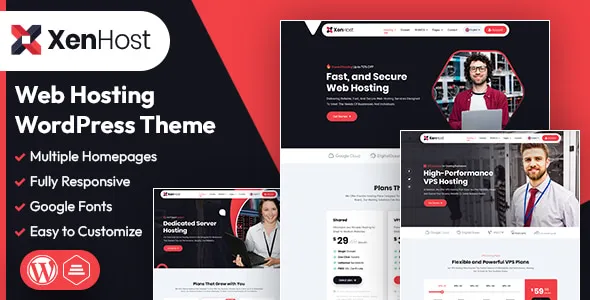 XenHost – Web Hosting WordPress & WHMCS Theme