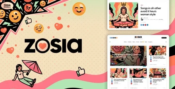 Zosia – Personal WordPress Blog Theme