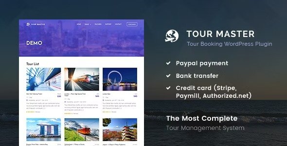 Tour Master – Tour Booking